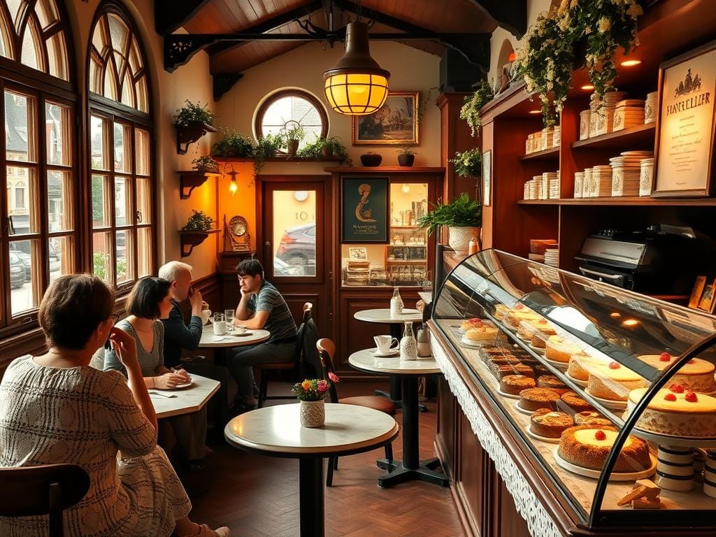 Cafés für Kaffee und Kuchen in Deutschland