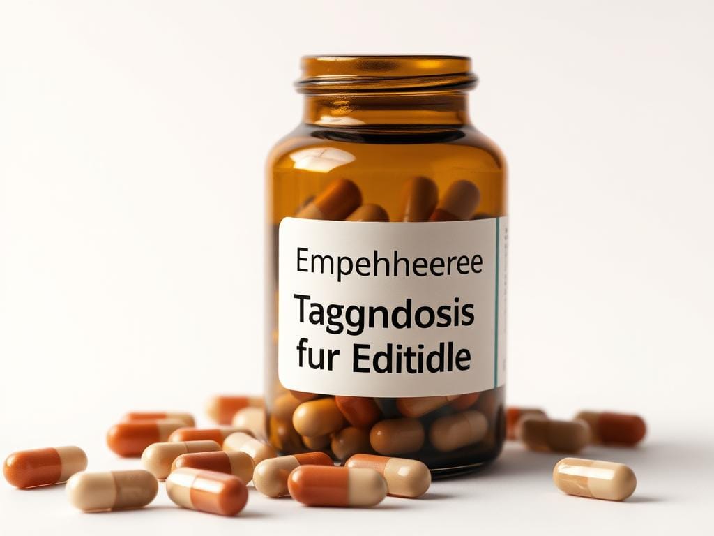 Empfohlene Tagesdosis für Erwachsene