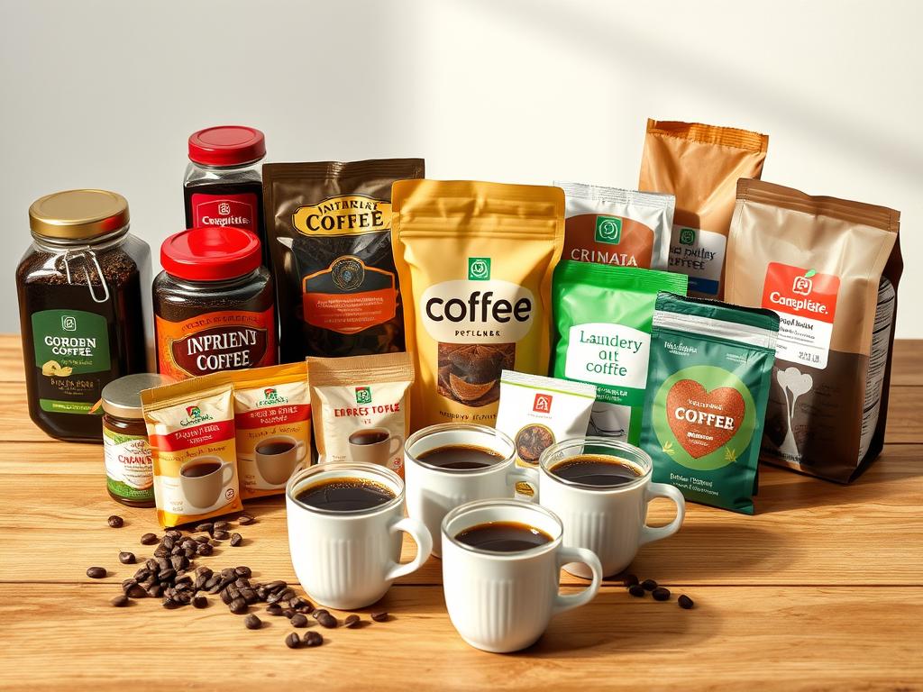 Instantkaffee und seine Varianten