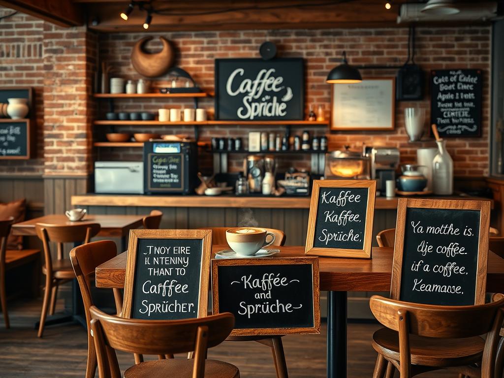 Kaffee Sprüche teilen