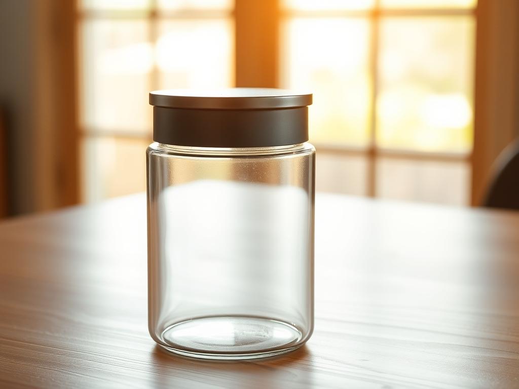 Kaffeedose Glas
