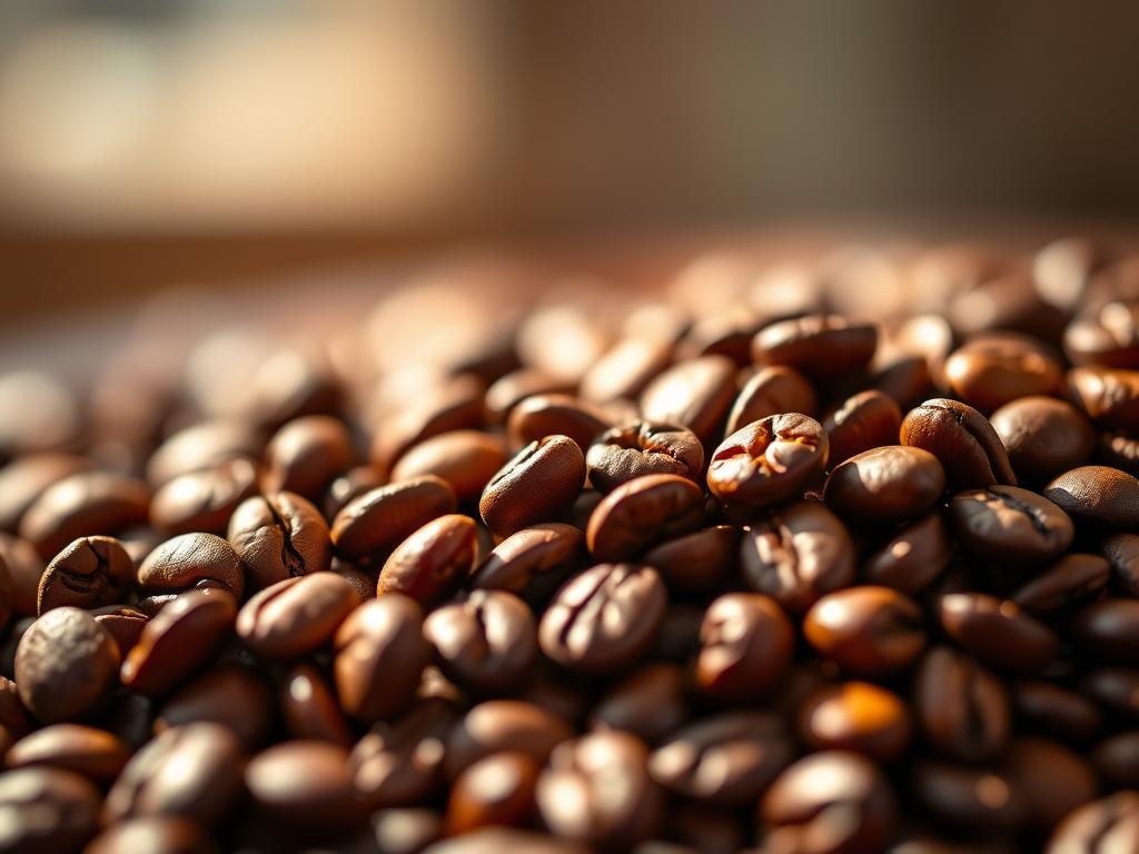 frische kaffeebohnen