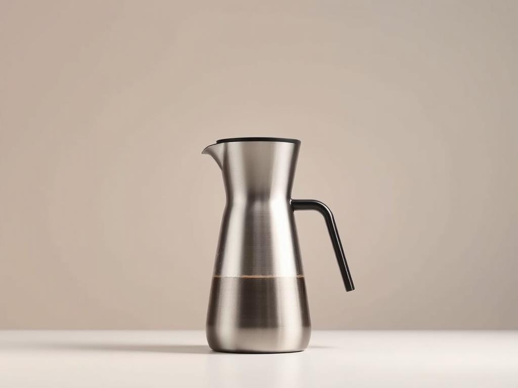 kaffeemaschine thermoskanne isoliert