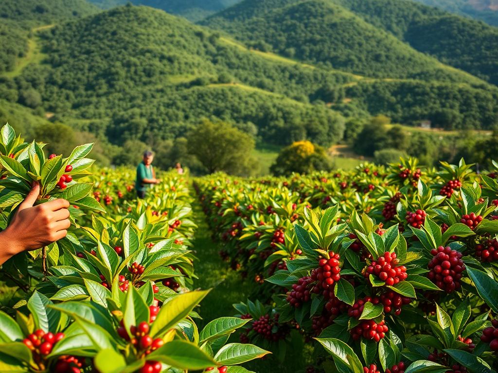 nachhaltige Kaffeeproduktion
