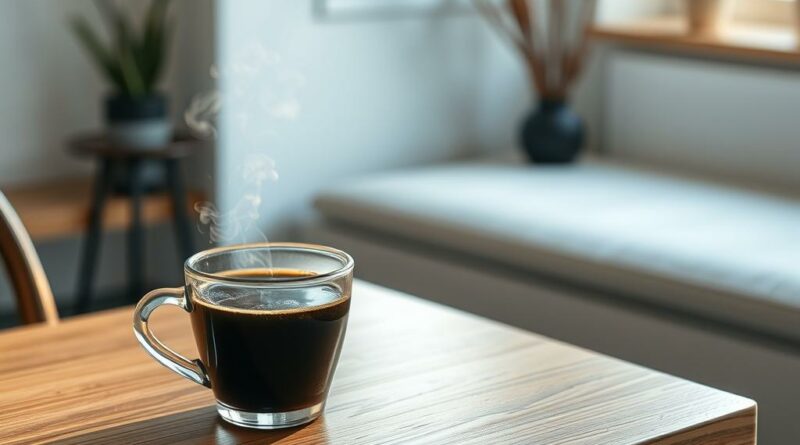 schwarzer kaffee