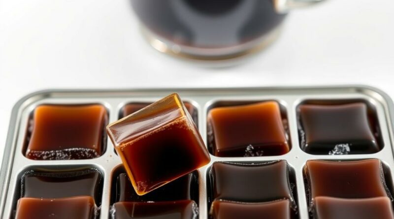 kaffee einfrieren