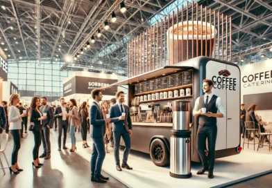 Coffee Catering für eine Messe als Besuchermagnet