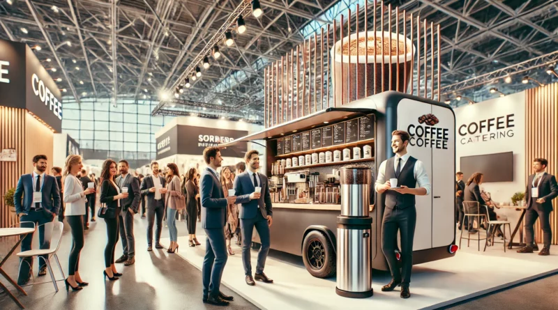 Coffee Catering für eine Messe als Besuchermagnet