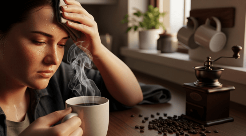 Schwitzen nach Kaffee – Ursachen, Symptome & schnelle Tipps