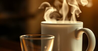 schwitzen von kaffee