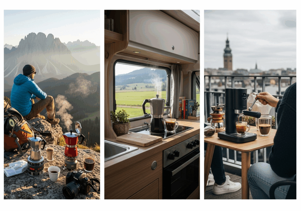 Die 5 besten Kaffeemaschinen für unterwegs im Test